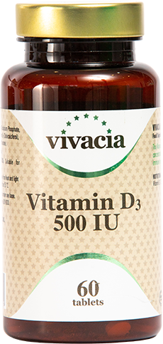 Vivacia Vitamin D3 500 IU