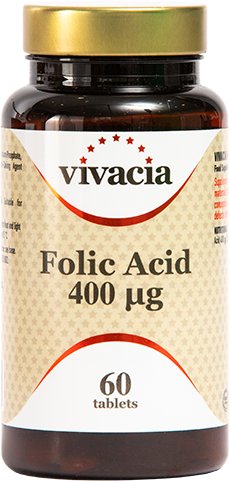 Vivacia Folic Acid 400 μг